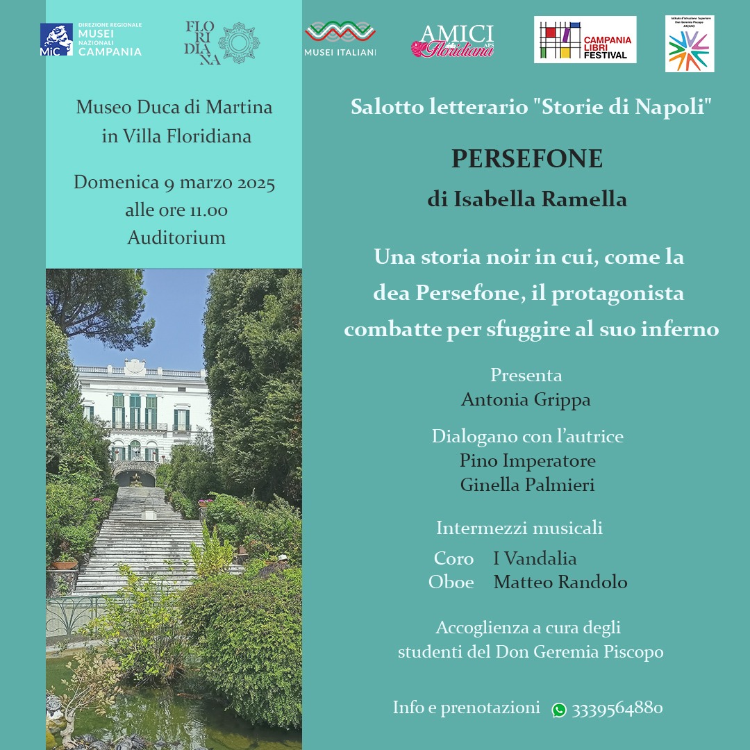 Storie di Napoli | Persefone | Salotto letterario in Villa Floridiana